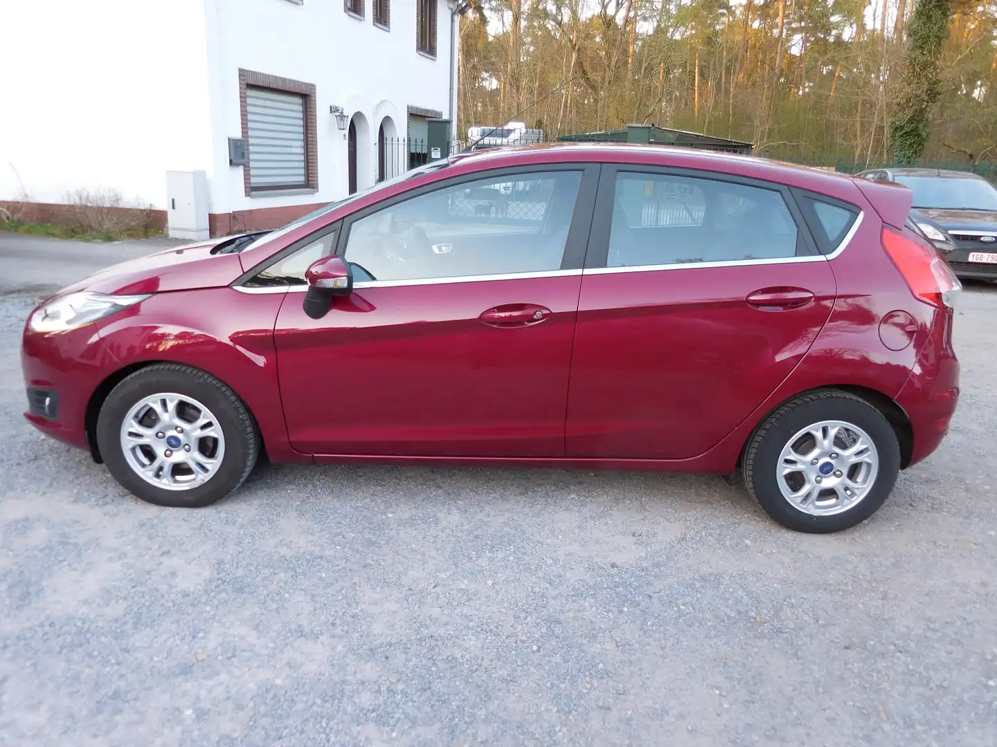 Ford Fiesta Fiesta 1.6 TDCi Titanium Rouge - 2
