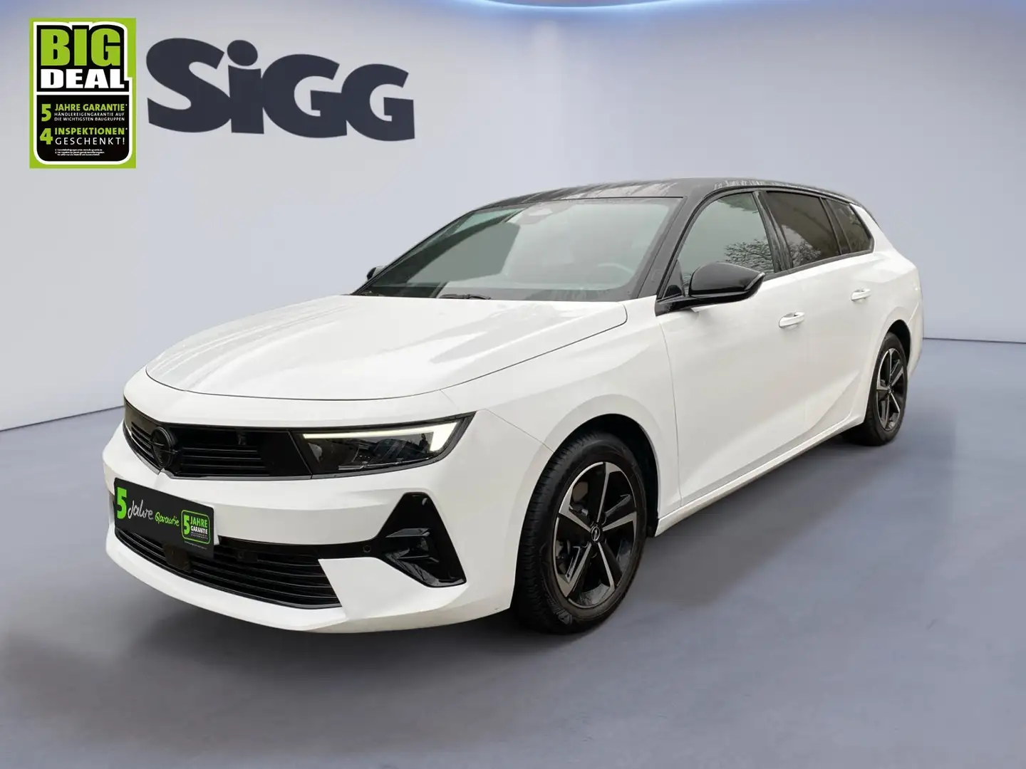 Opel Astra L Sports Tourer 1.2 Turbo GS 2xKlima 360 Weiß - 2