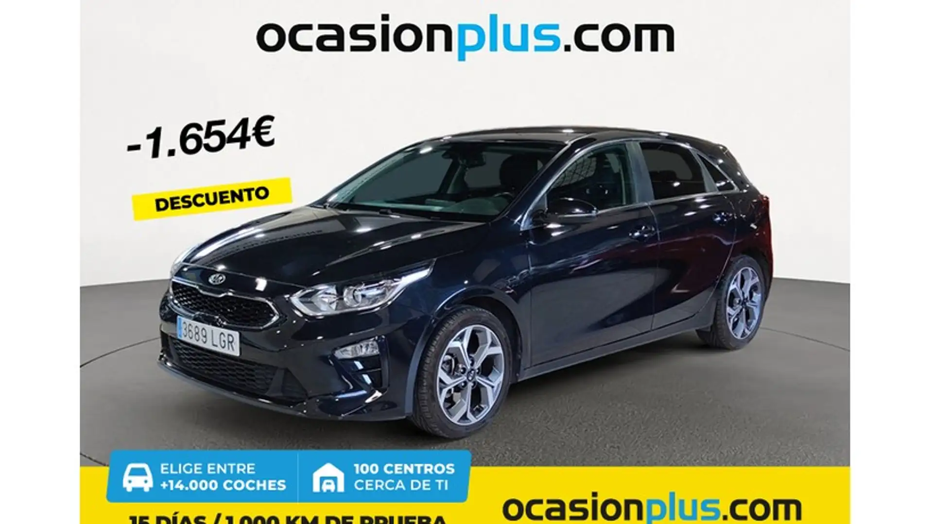 Kia Ceed / cee'd 1.6 CRDI Eco-Dynamics Tech 136 Negro - 1
