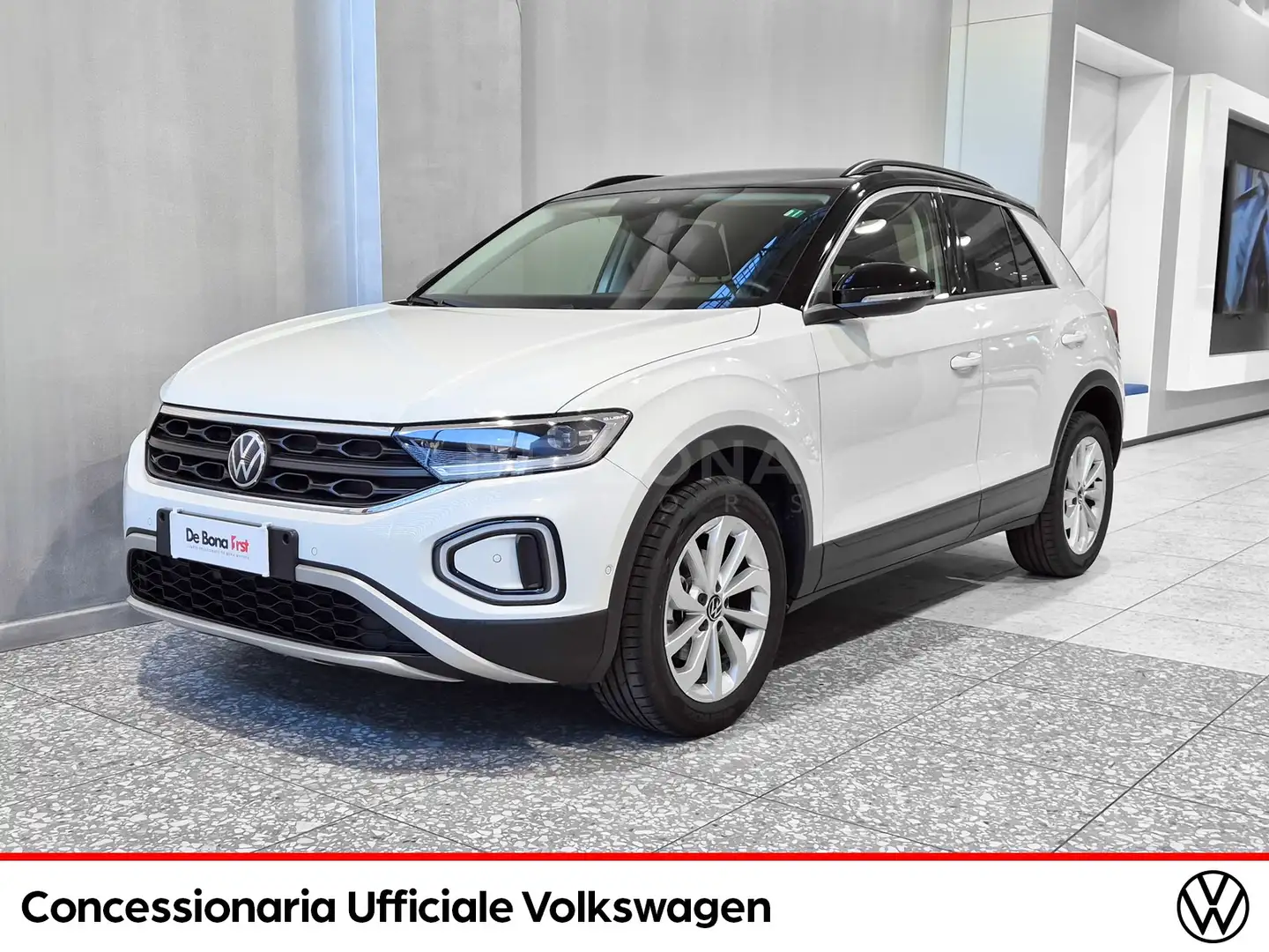 Volkswagen T-Roc 1.0 tsi life 115cv Blanc - 1