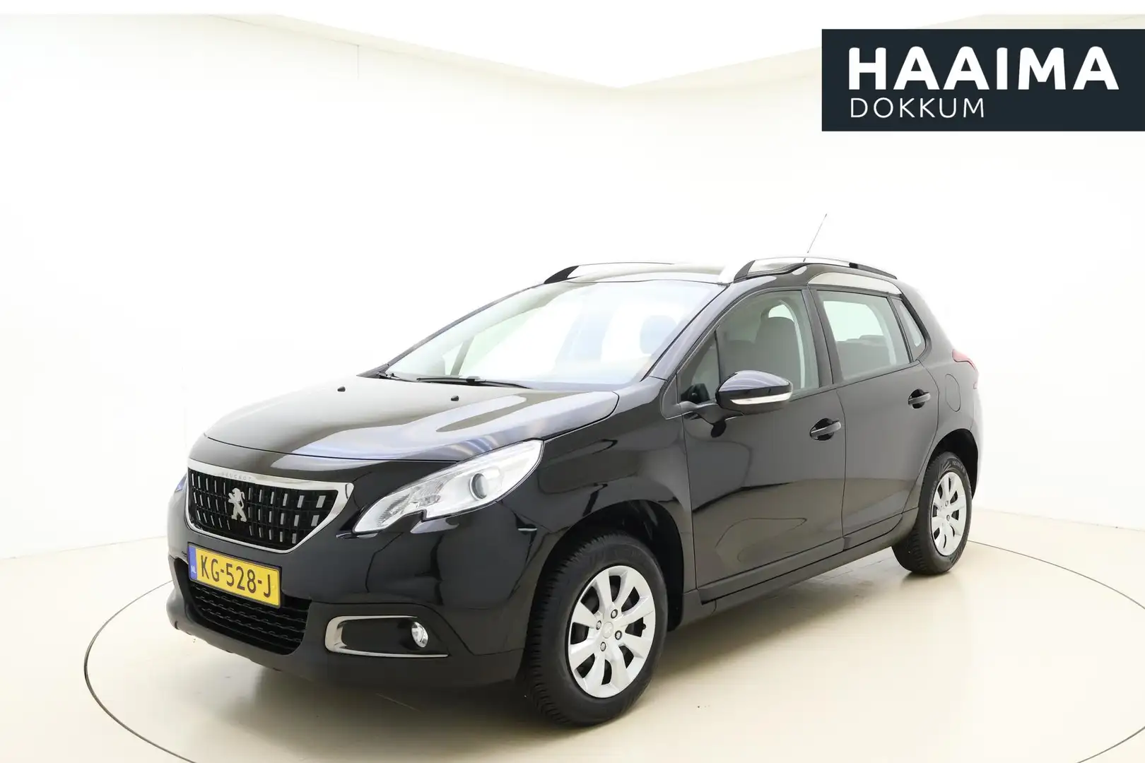 Peugeot 2008 1.2 PureTech Blue Lion | Navigatiesysteem | Parkee Zwart - 1