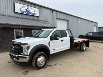 Ext Cab Dually Flatbed 4X4 XLT 6.7L -Rebuilt Title