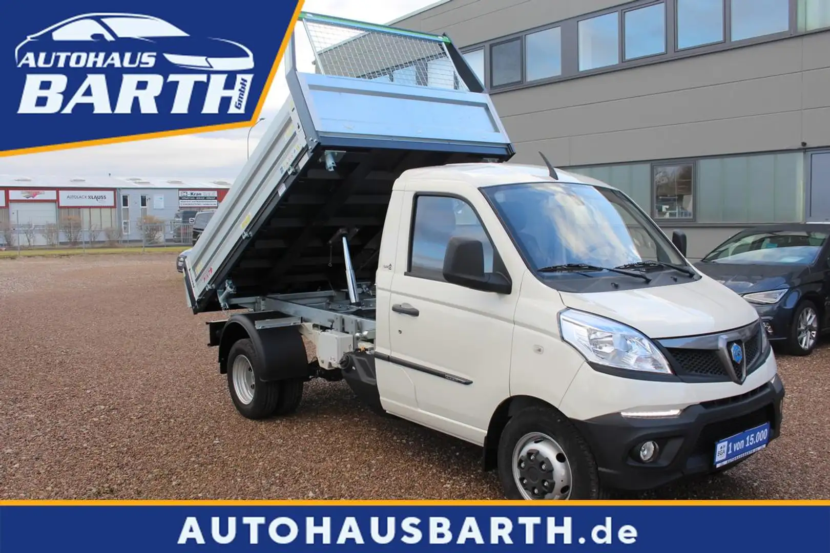Piaggio Porter Porter *Dreiseitenkipper*Luftfahrwerk*HDTop Weiß - 1