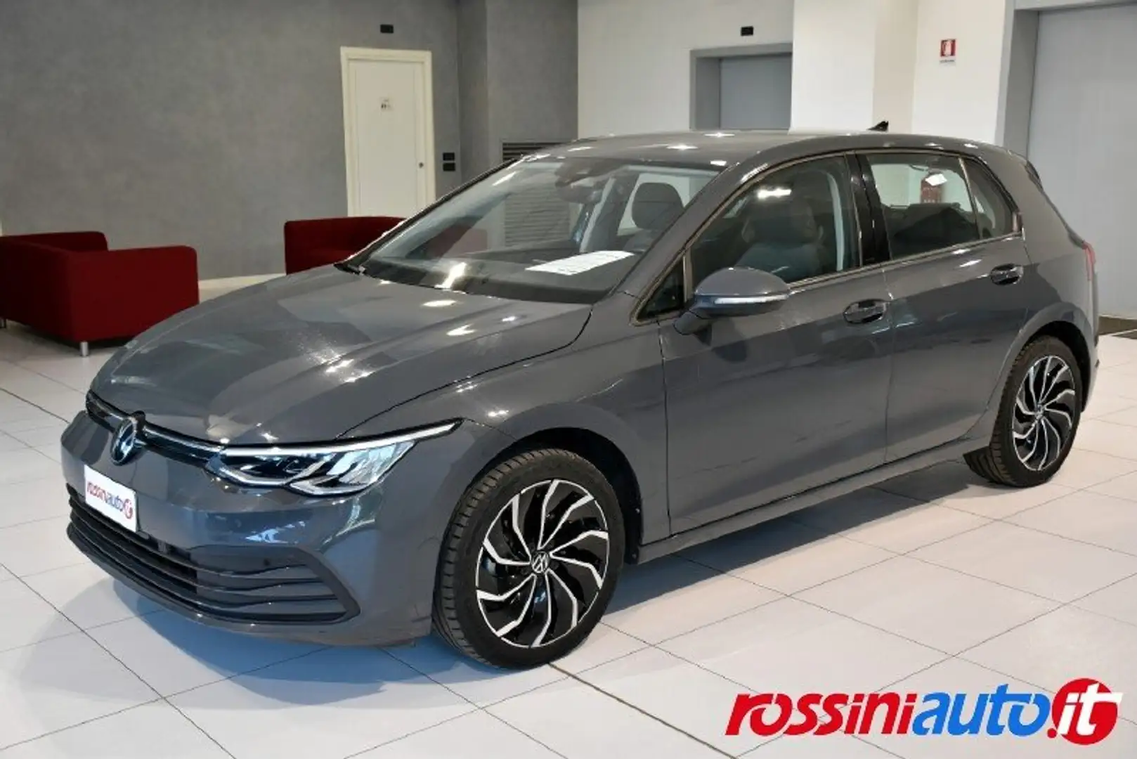 Volkswagen Golf 8 2.0 TDI 116 CV DSG LIFE + R17 VENTURA BI-COLOR Grigio - 1