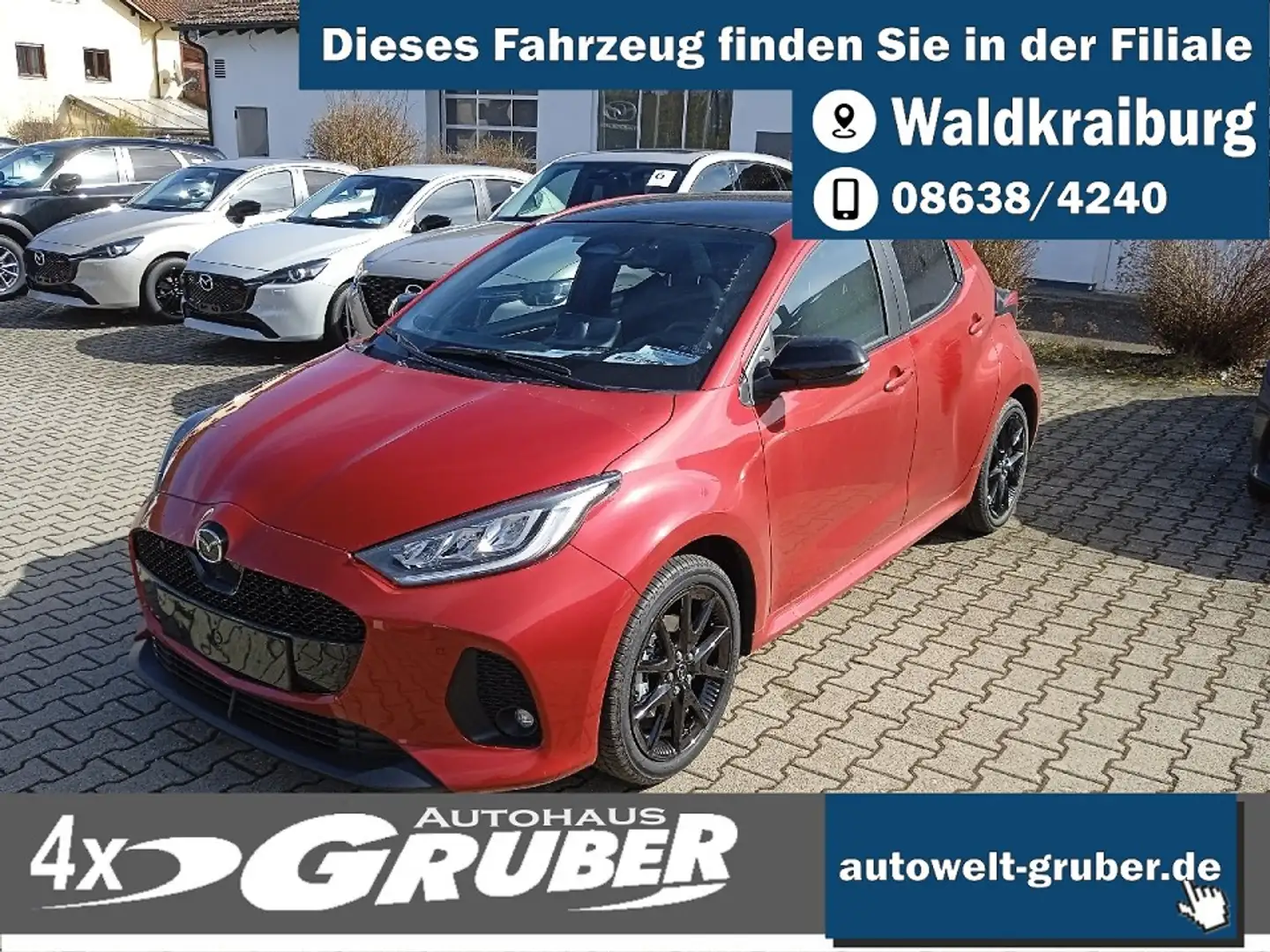 Mazda 2 Automatik HOMURA PLUS + Navigation Rosso - 1