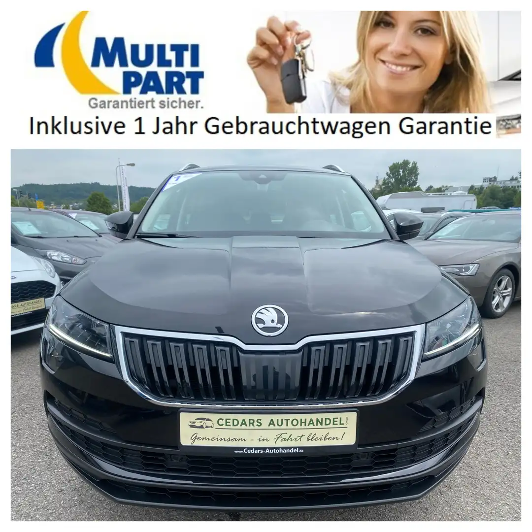 Skoda Karoq 1.5 TSI DSG Style Navi Carplay Kamera LED ACC AHK Negro - 2