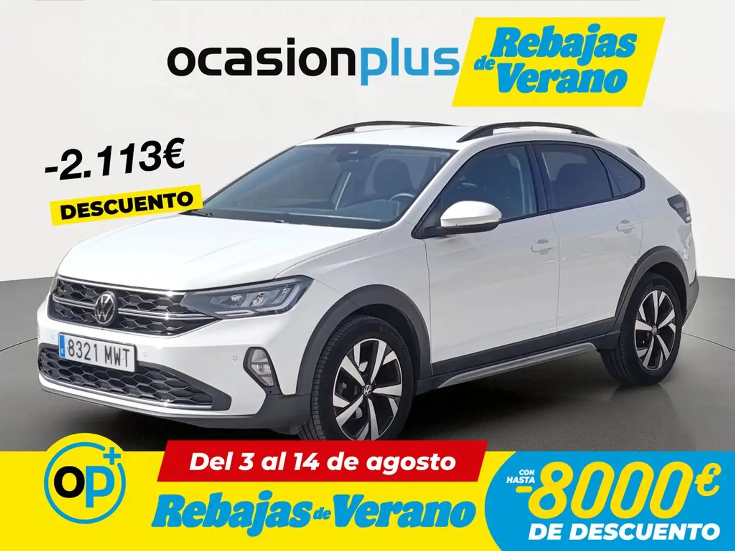 Volkswagen Taigo 1.0 TSI Más 85kW Blanco - 1