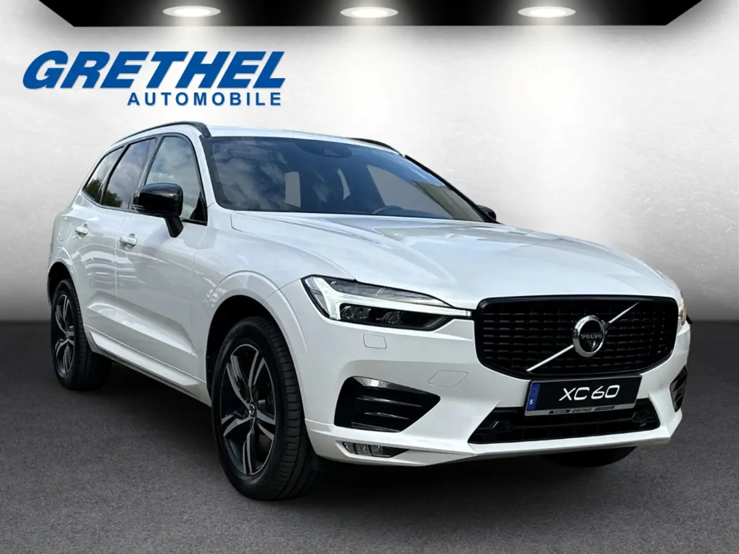 Volvo XC60 R Design AWD B4 Diesel EU6d StandHZG Navi Digitale Weiß - 1