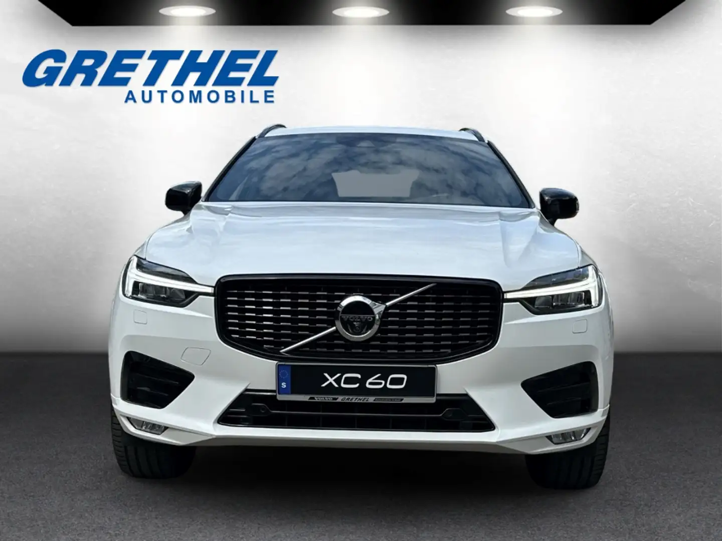 Volvo XC60 R Design AWD B4 Diesel EU6d StandHZG Navi Digitale Weiß - 2