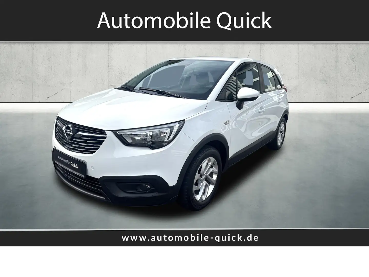 Opel Crossland X 1.2 Klima * Alu * nur 18.250 km * Weiß - 2