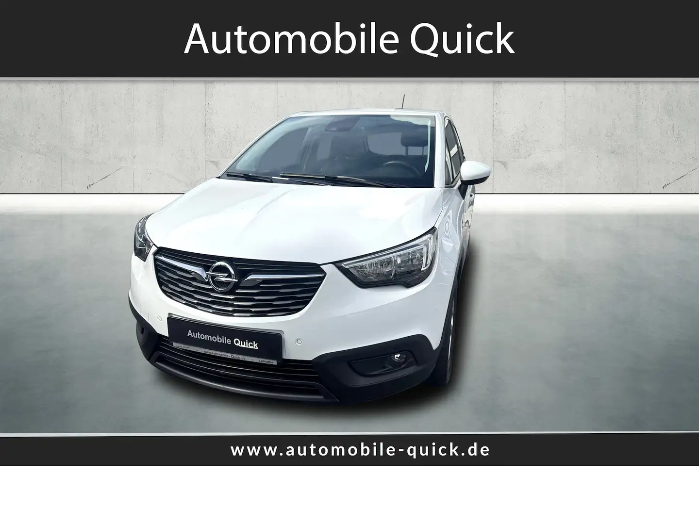 Opel Crossland X 1.2 Klima * Alu * nur 18.250 km * Weiß - 1