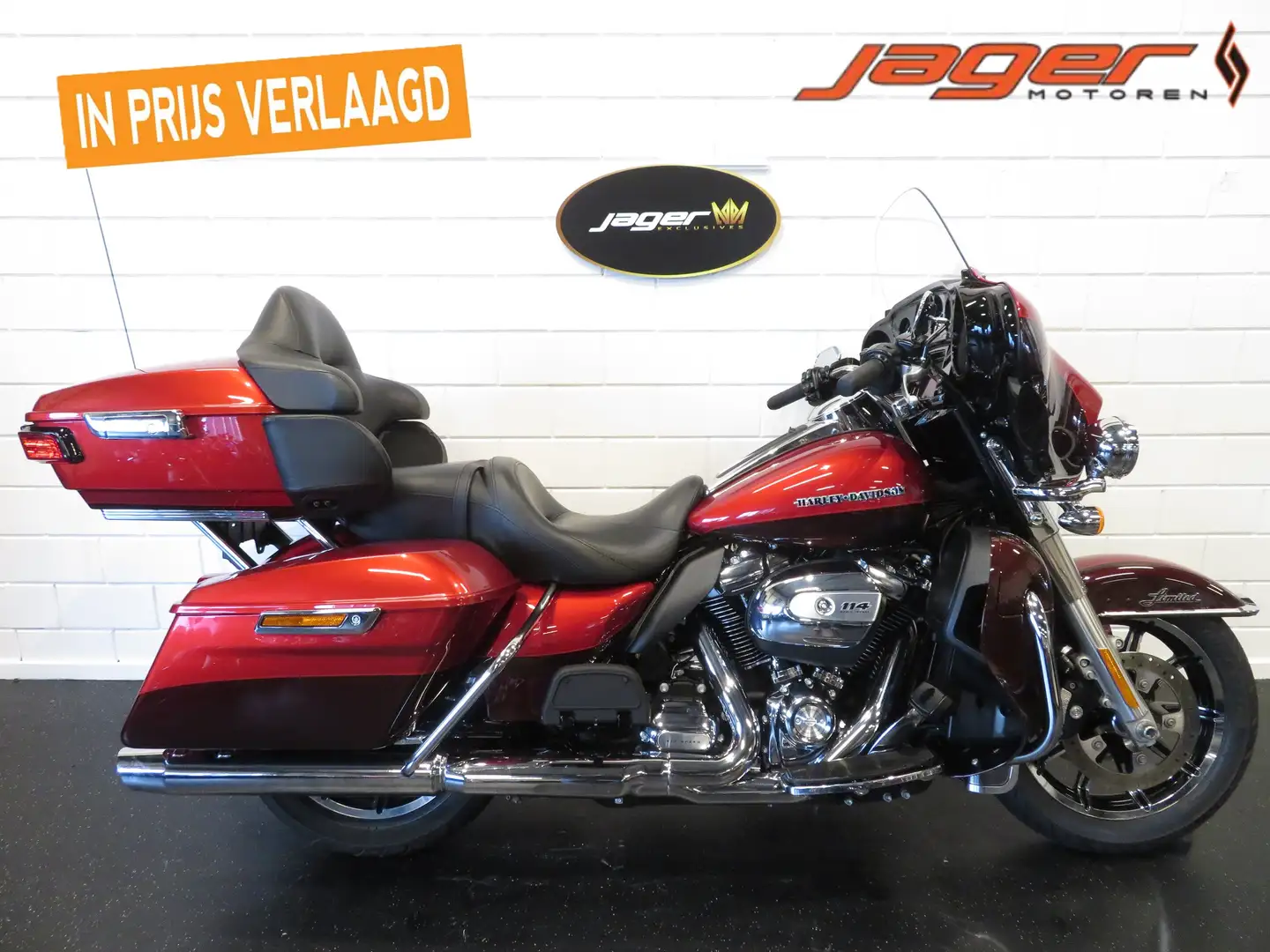 Harley-Davidson Ultra Limited FLHTK GLIDE ELECTRA Rood - 1