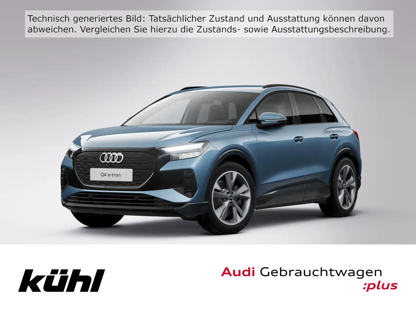 Audi Q4 e-tron 45 LED/ACC/Kamera/Navi/AHK Blau - 1