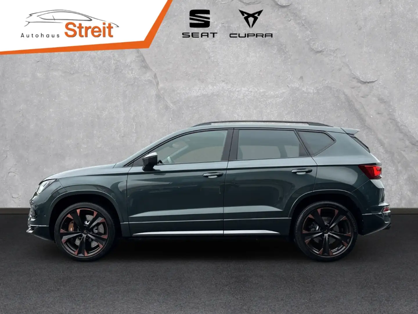 CUPRA Ateca 2,0 TSI 4Drive 7-Gang DSG AD AHK-klappbar Navi Dig Grün - 2