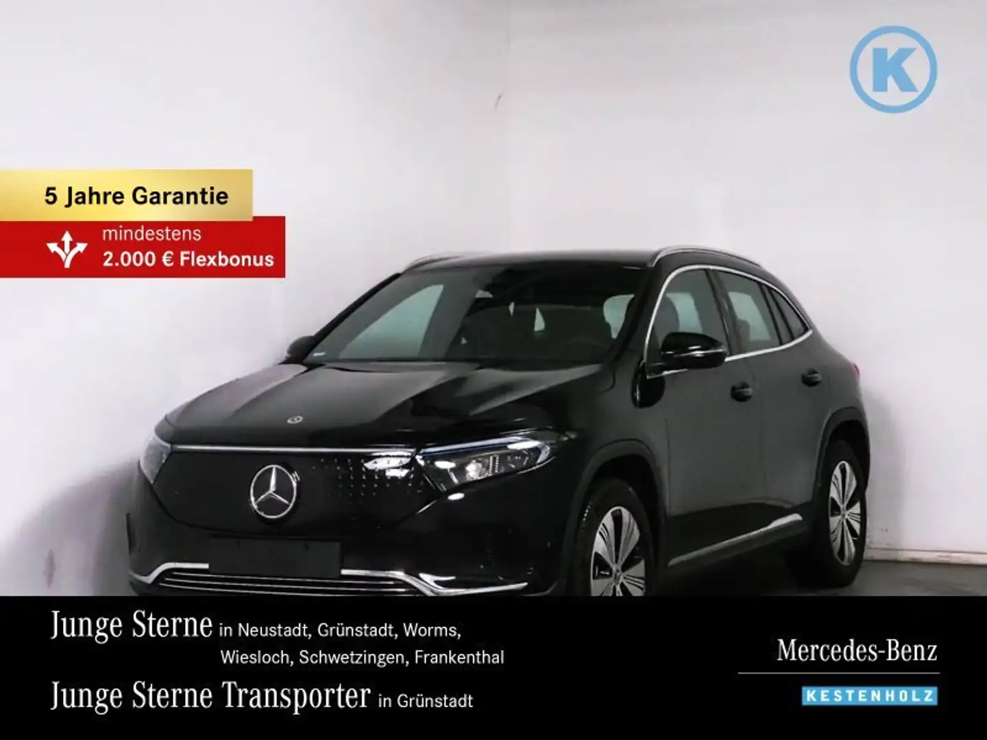 Mercedes-Benz EQA 350 EQA 350 4M PROGRESSIVE+VOR-DISTRO+KAM+TWA+EASYP Noir - 1