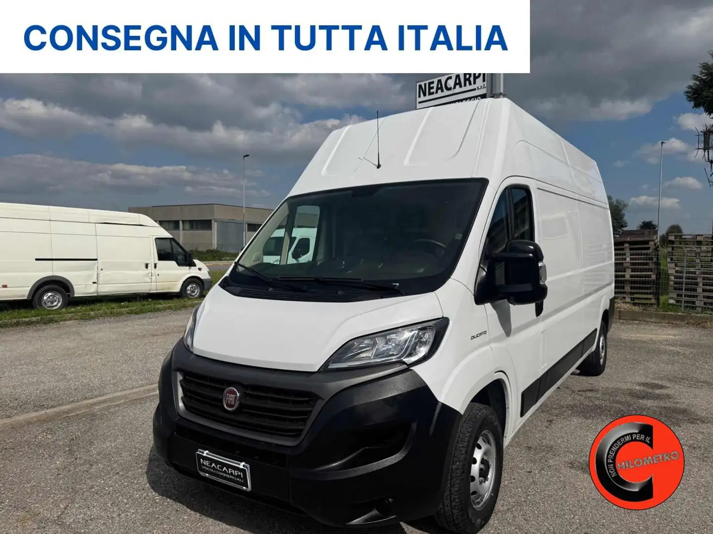 Fiat Ducato 35 2.3 MJT 140C(L3H3)POKI KM-PARI AL NUOVO-POKI KM Bianco - 1
