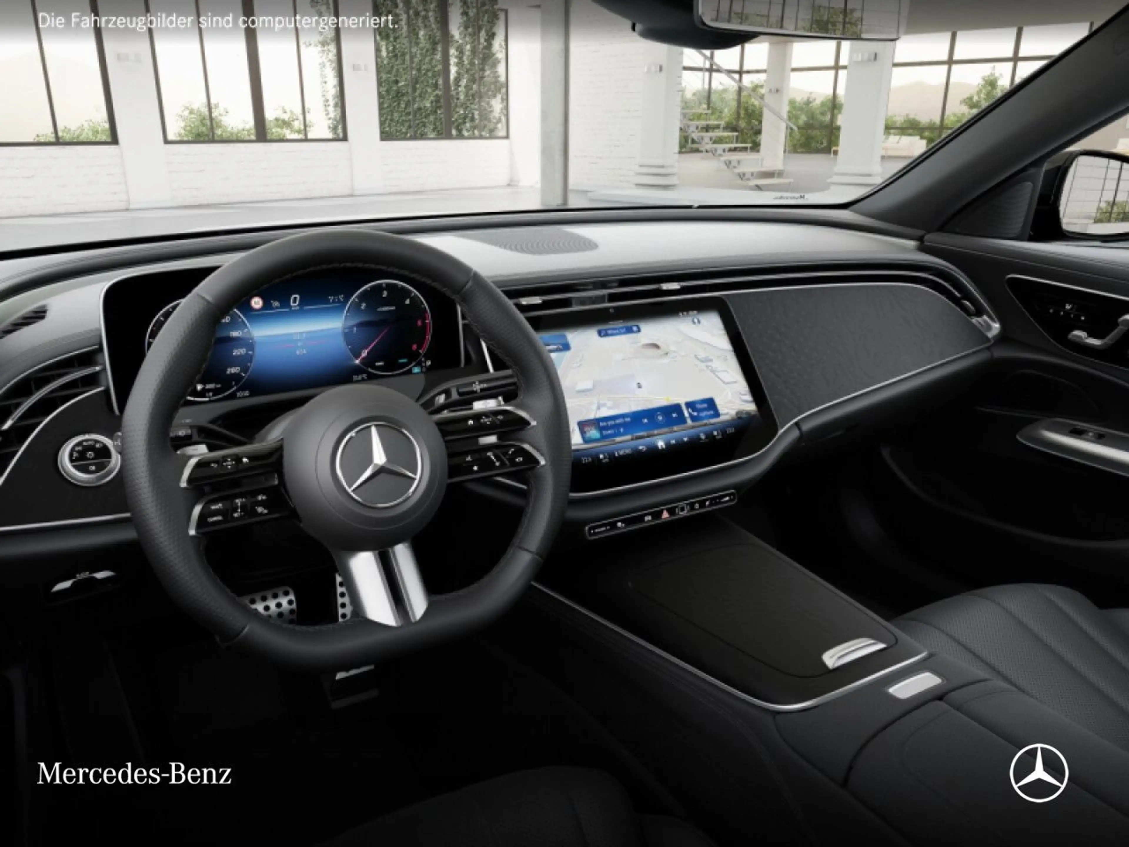 Mercedes-Benz E 220 d T AMG Fahrass 360° Pano Distr+ HUD Night — photo 9