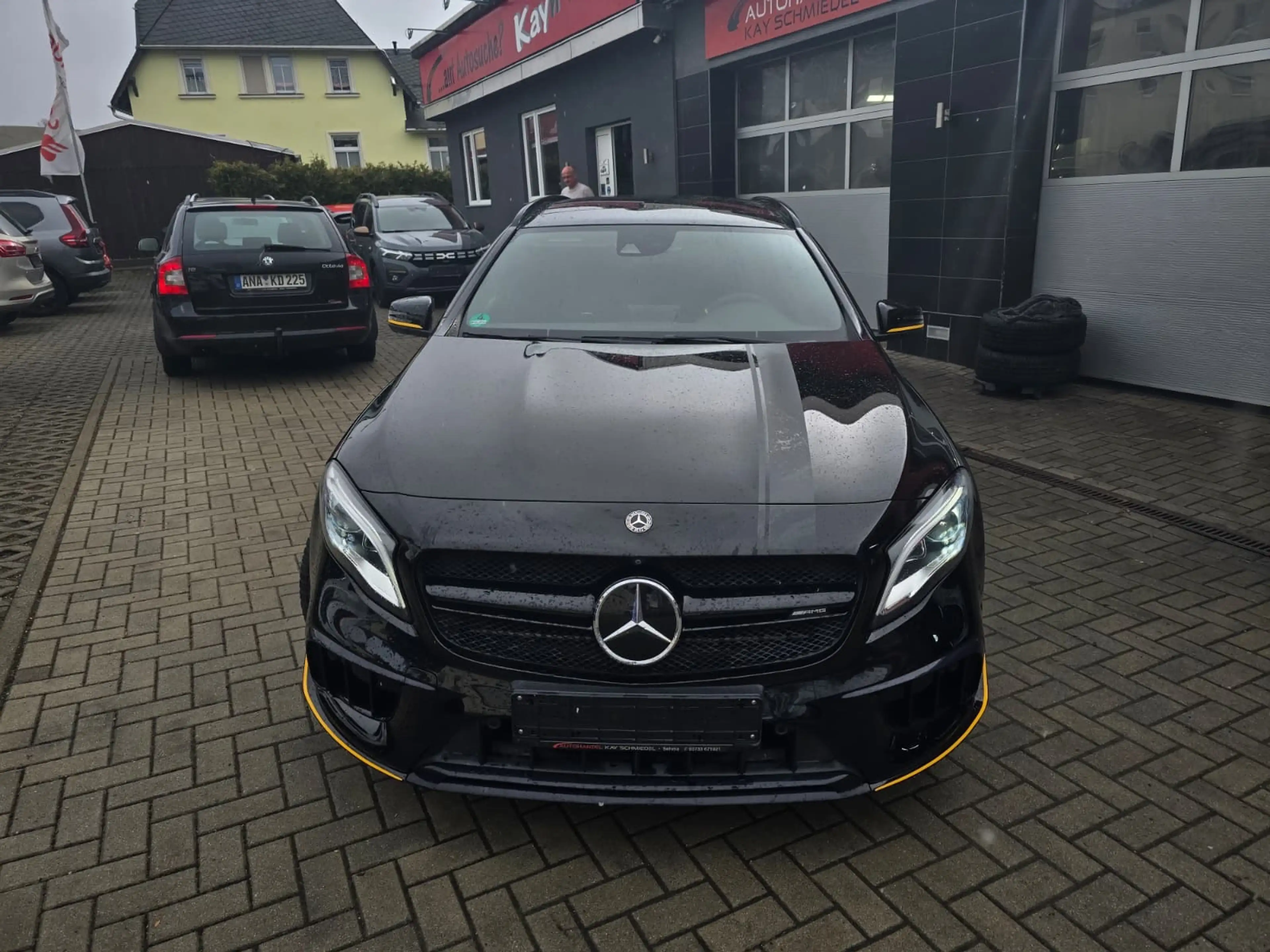 Mercedes-Benz GLA 45 AMG GLA45 AMG 4Matic Yellow Night/EditionONE! — photo 2