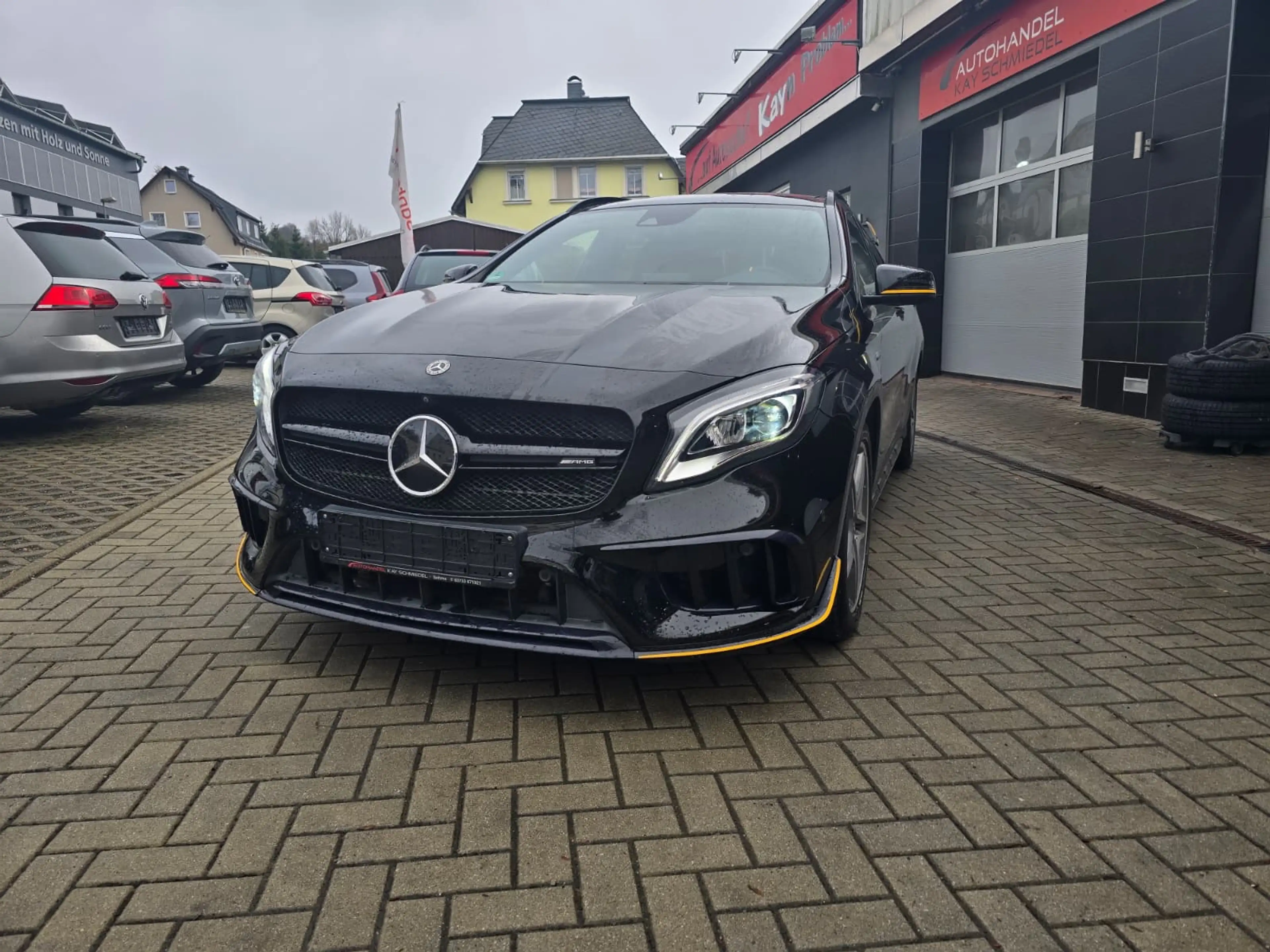 Mercedes-Benz GLA 45 AMG GLA45 AMG 4Matic Yellow Night/EditionONE! — photo 4