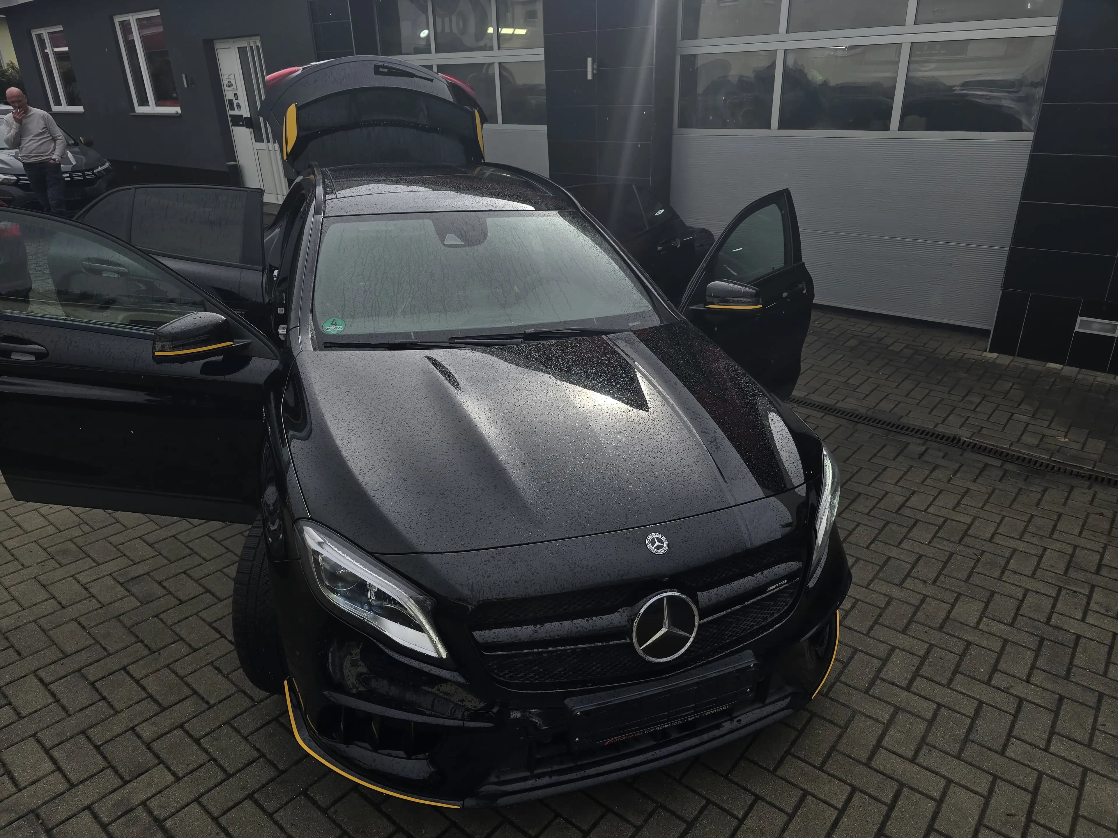 Mercedes-Benz GLA 45 AMG GLA45 AMG 4Matic Yellow Night/EditionONE! — photo 8