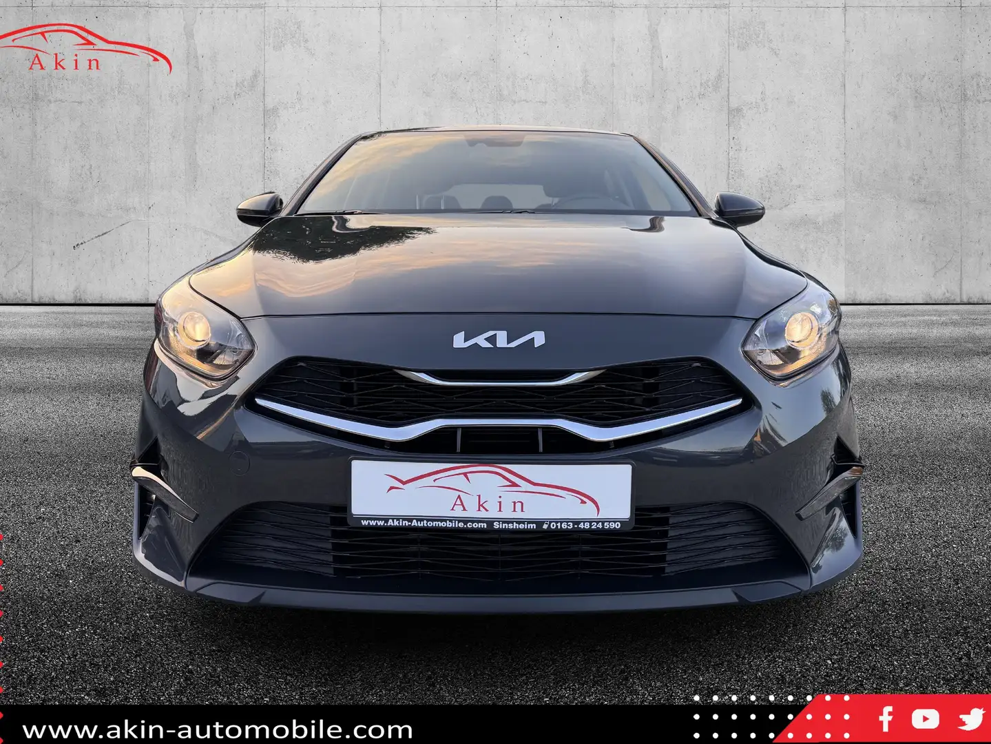 Kia Ceed / cee'd Leder*Navi*Carplay*LED*PDC*ACC*Temp. Grau - 2