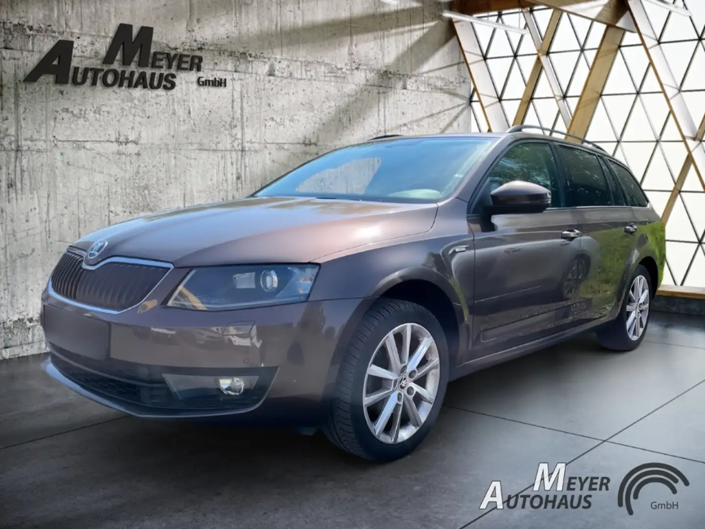 Skoda Octavia 1.4 TSI Combi Joy+Klima+Einparkhilfe Marrón - 2