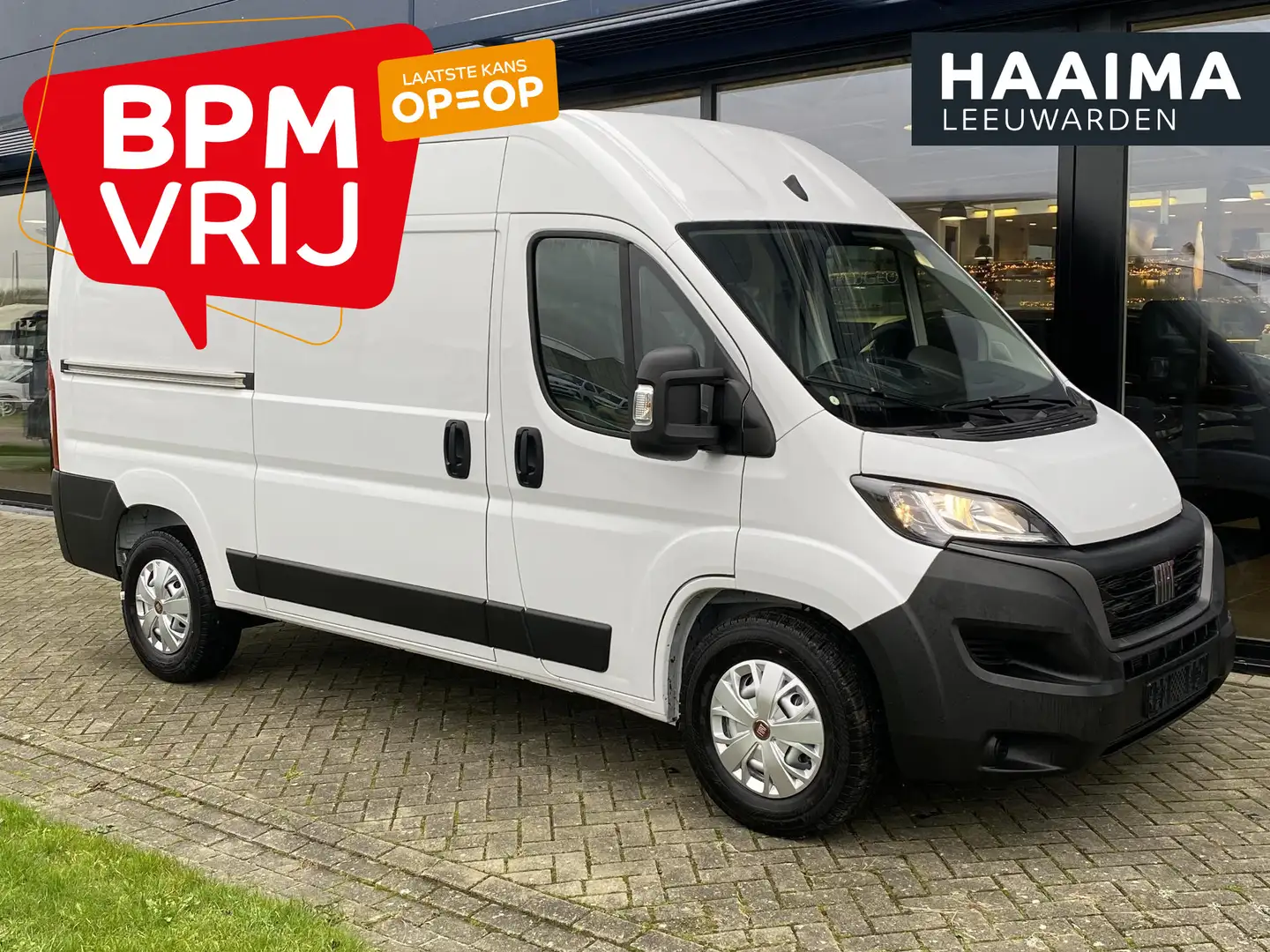 Fiat Ducato 35 2.2D 180pk L2H2 Automaat | VOORRAAD | Snel leve Wit - 1