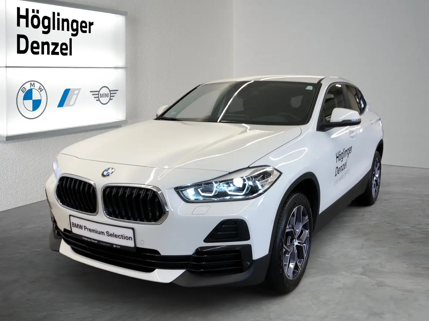 BMW X2 sDrive18d Weiß - 1