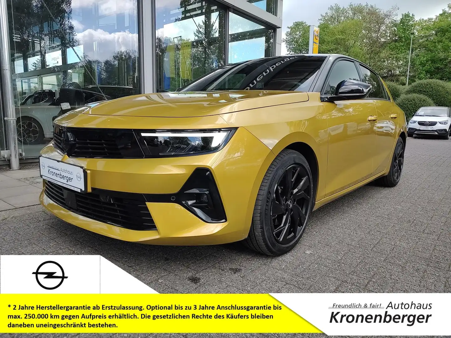 Opel Astra L Lim. 5-trg. GS Line AT Navi Alcantara Gelb - 1