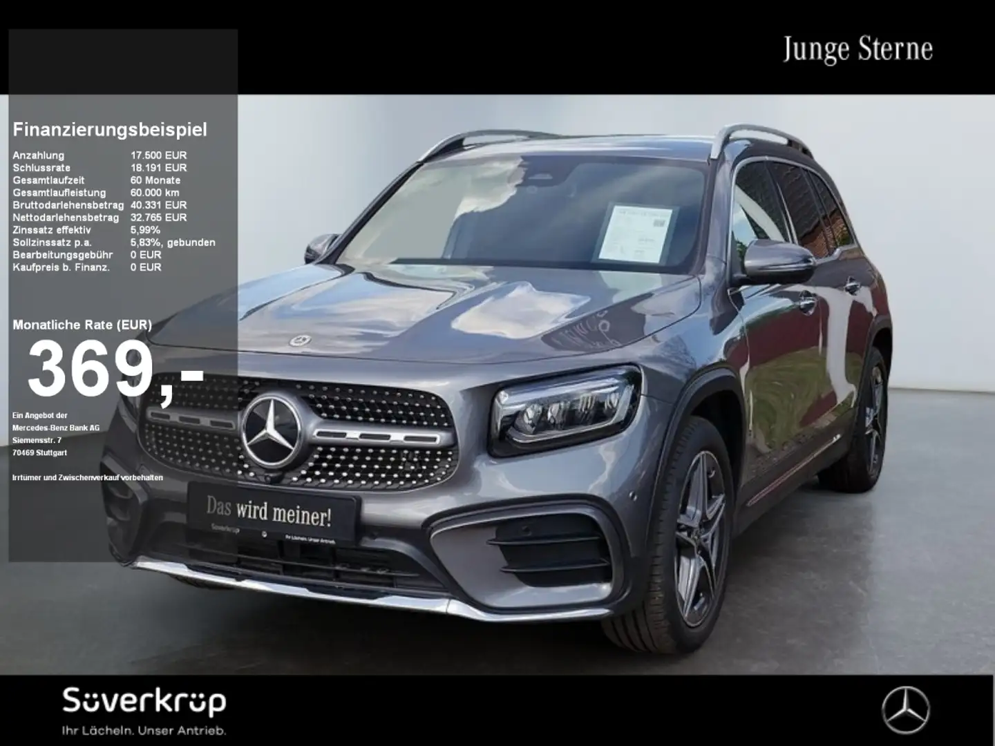 Mercedes-Benz GLB 220 d 4M // Grijs - 1