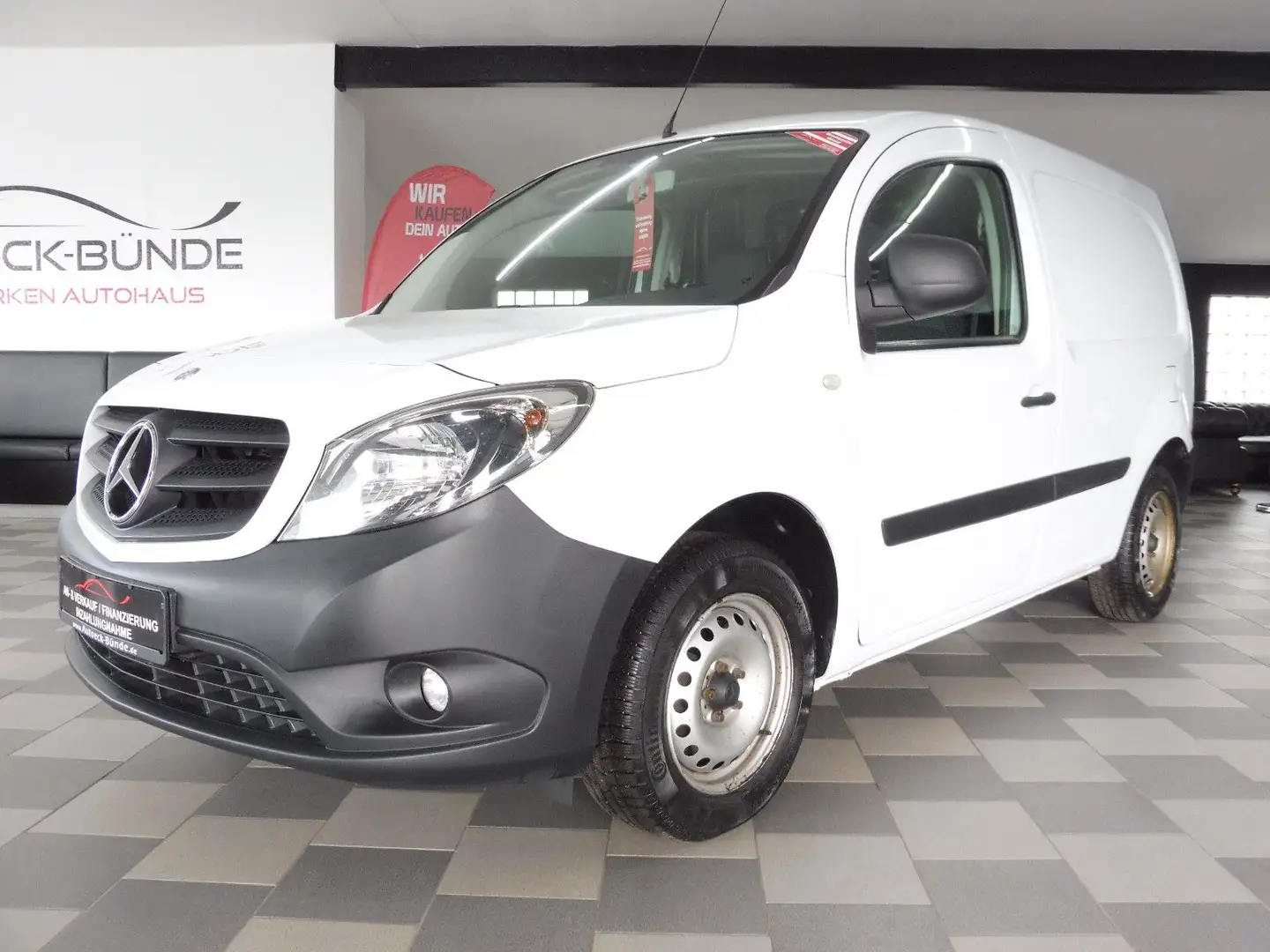 Mercedes-Benz Citan Kasten 109 CDI Klima/Einparkhilfe White - 2