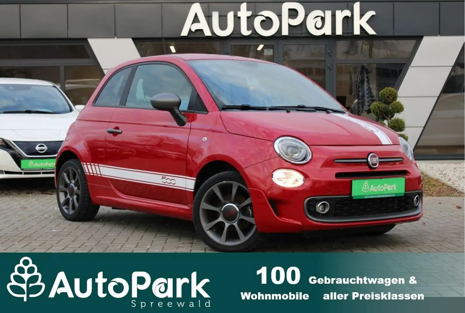 Fiat 500 500 S *Gepflegt / Top Ausstattung* Rot - 1