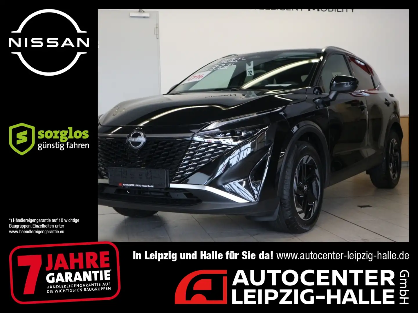 Nissan Qashqai TEKNA 1.5 VC-T e-POWER 4x2 PtoPilot Pano Schwarz - 1