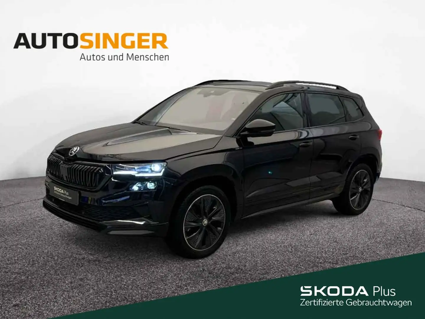 Skoda Karoq Sportline TSI DSG 4x4 *PANO*MATRIX*NAV*ACC Negro - 1