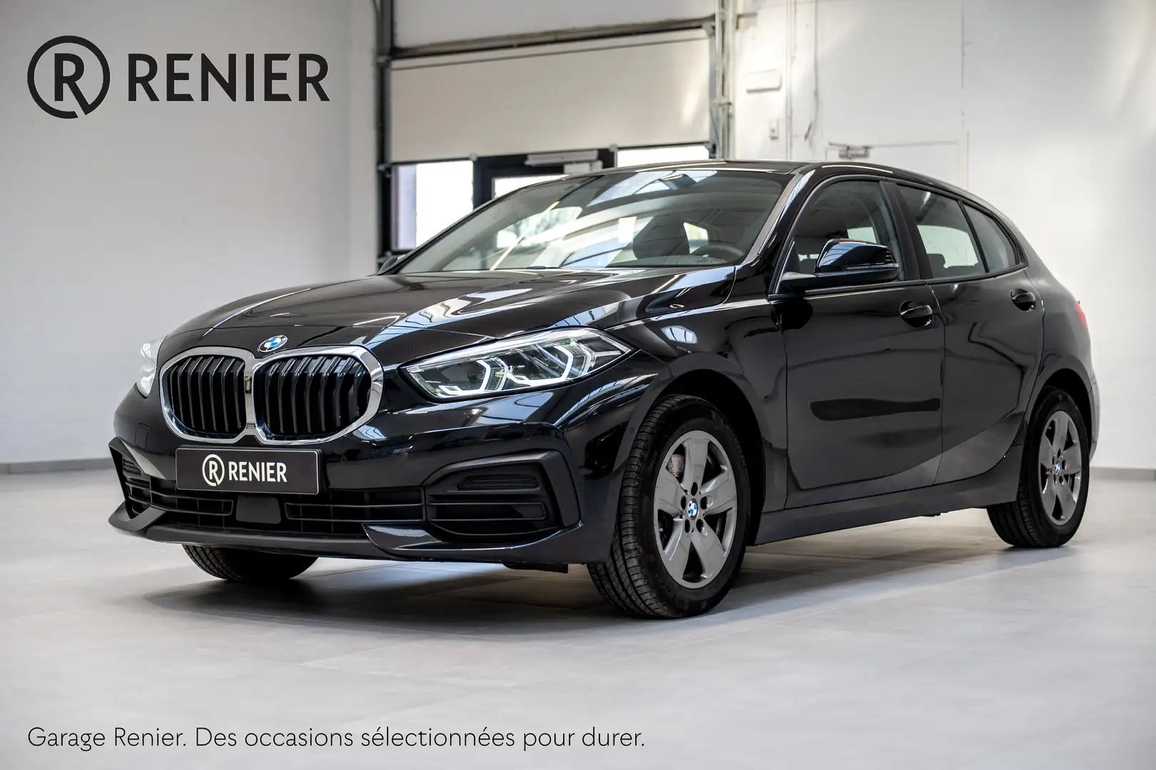 BMW 116 116d 85Kw - Cockpit digital et Garantie 24 mois Zwart - 1