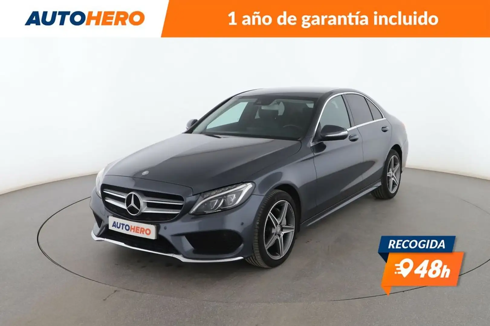 Mercedes-Benz C 200 d BlueTEC AMG Line Gris - 1