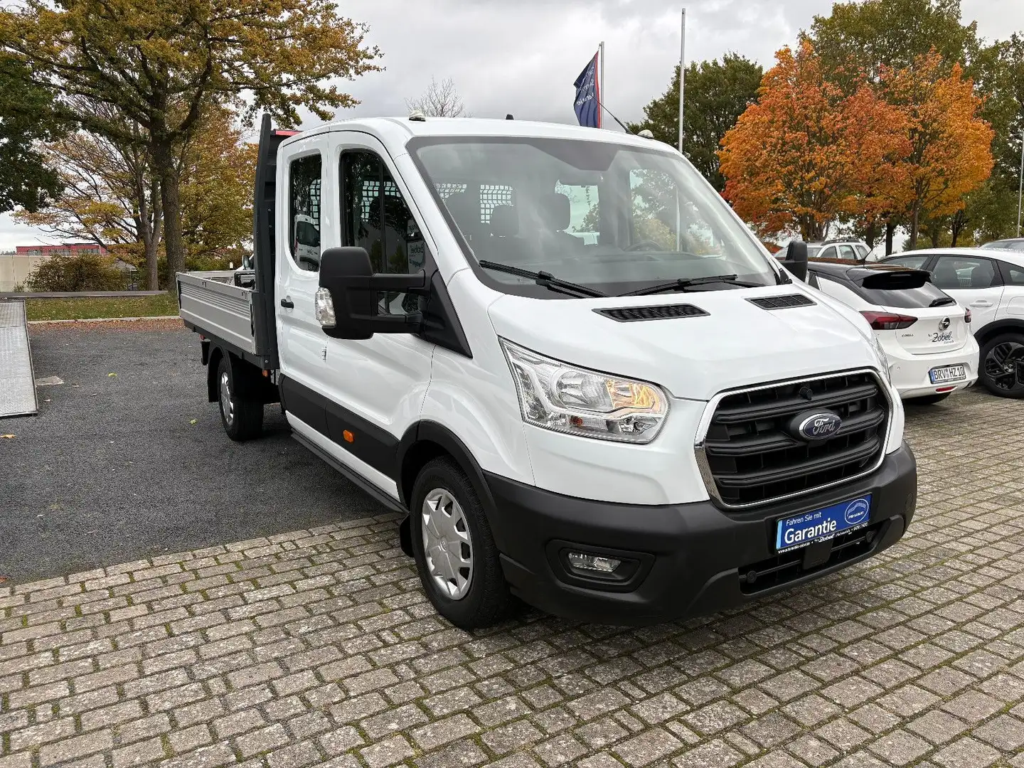 Ford Transit Pritsche 350 L3 Doppelkabine Trend Weiß - 1