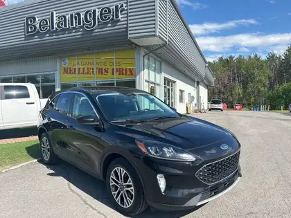 Black 2022 Ford Escape SEL AWD SUV / Crossover All-Wheel Drive 8-Speed Automatic