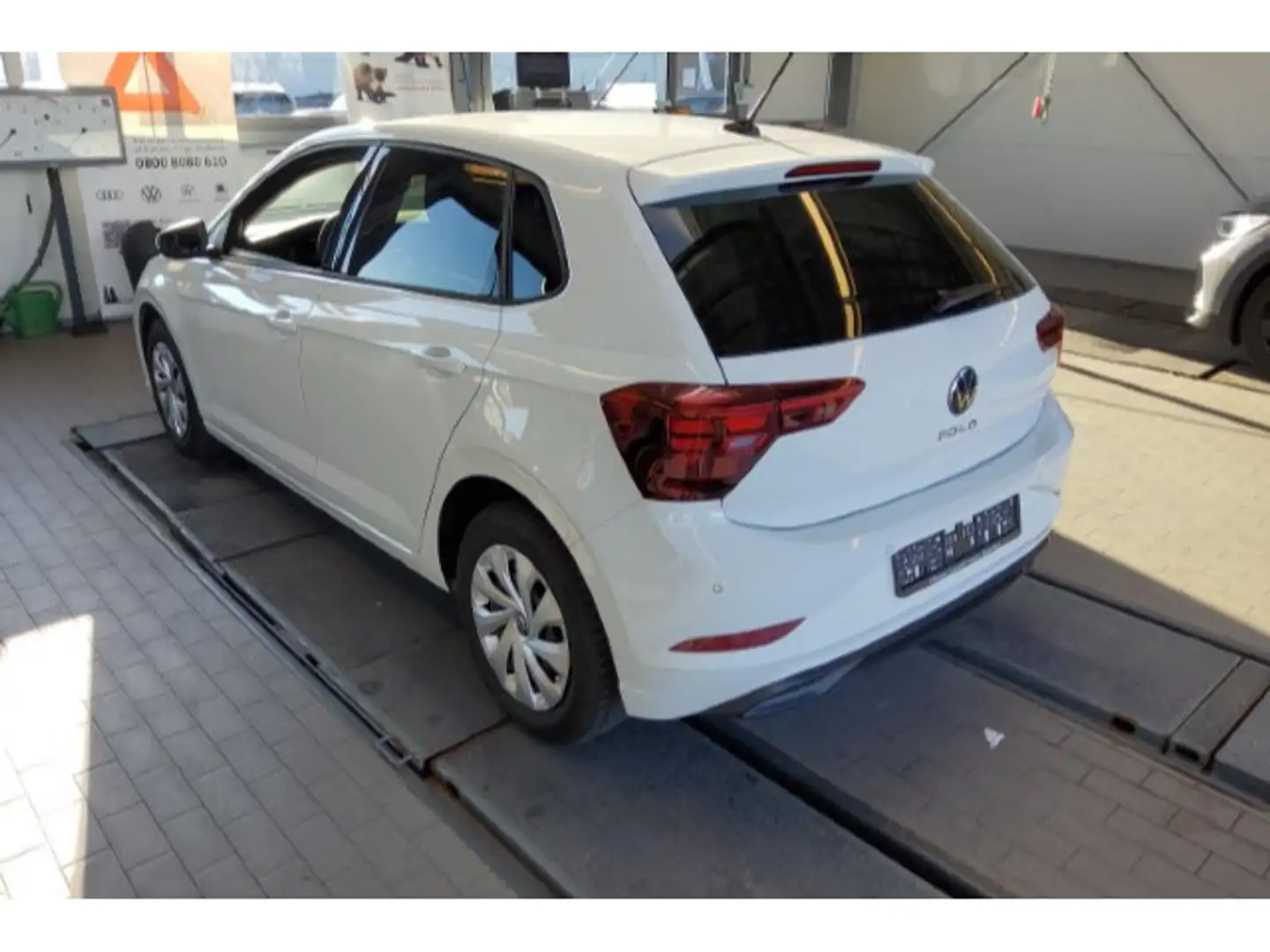 Volkswagen Polo 1.0 TSI DSG Life Spurhalteassistent Rückfah Weiß - 2