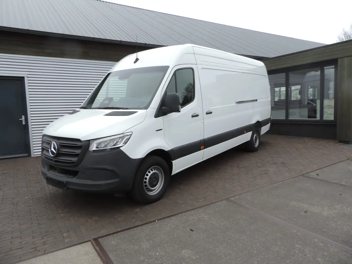 Mercedes-Benz 320 eSprinter L3 Select 81kWh r schuifdeur Blanco - 1