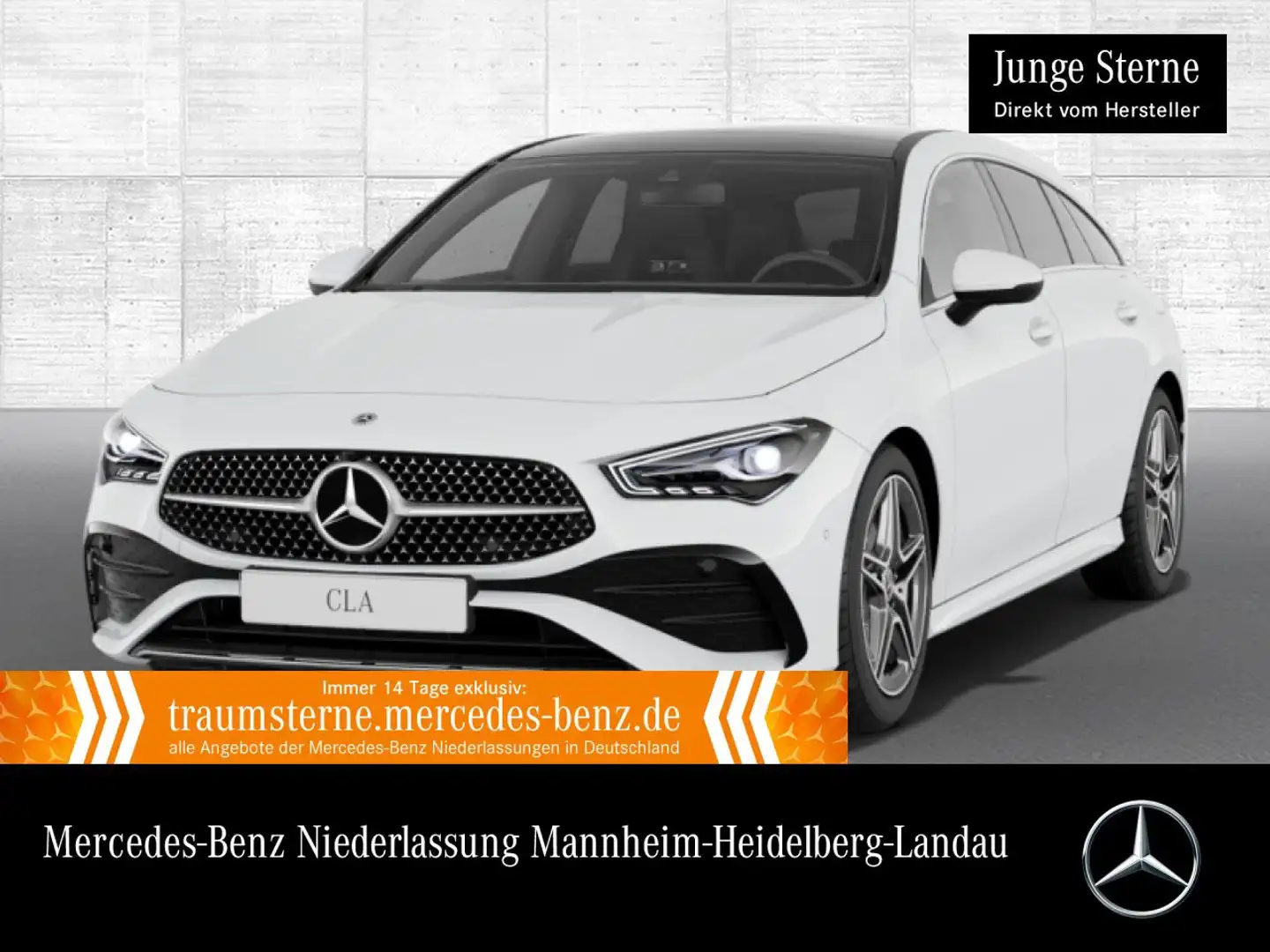 Mercedes-Benz CLA 200 AMG+PANO+LED+KAMERA+TOTW+KEYLESS+7G Weiß - 1