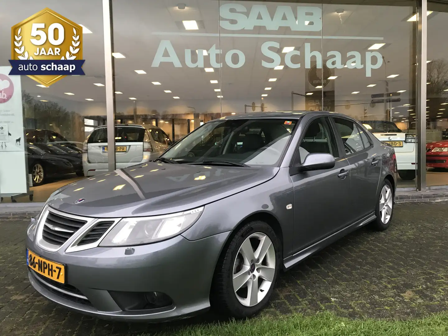 Saab 9-3 Sedan 1.8t Norden | Rijklaar incl garantie | Carbo Grau - 1