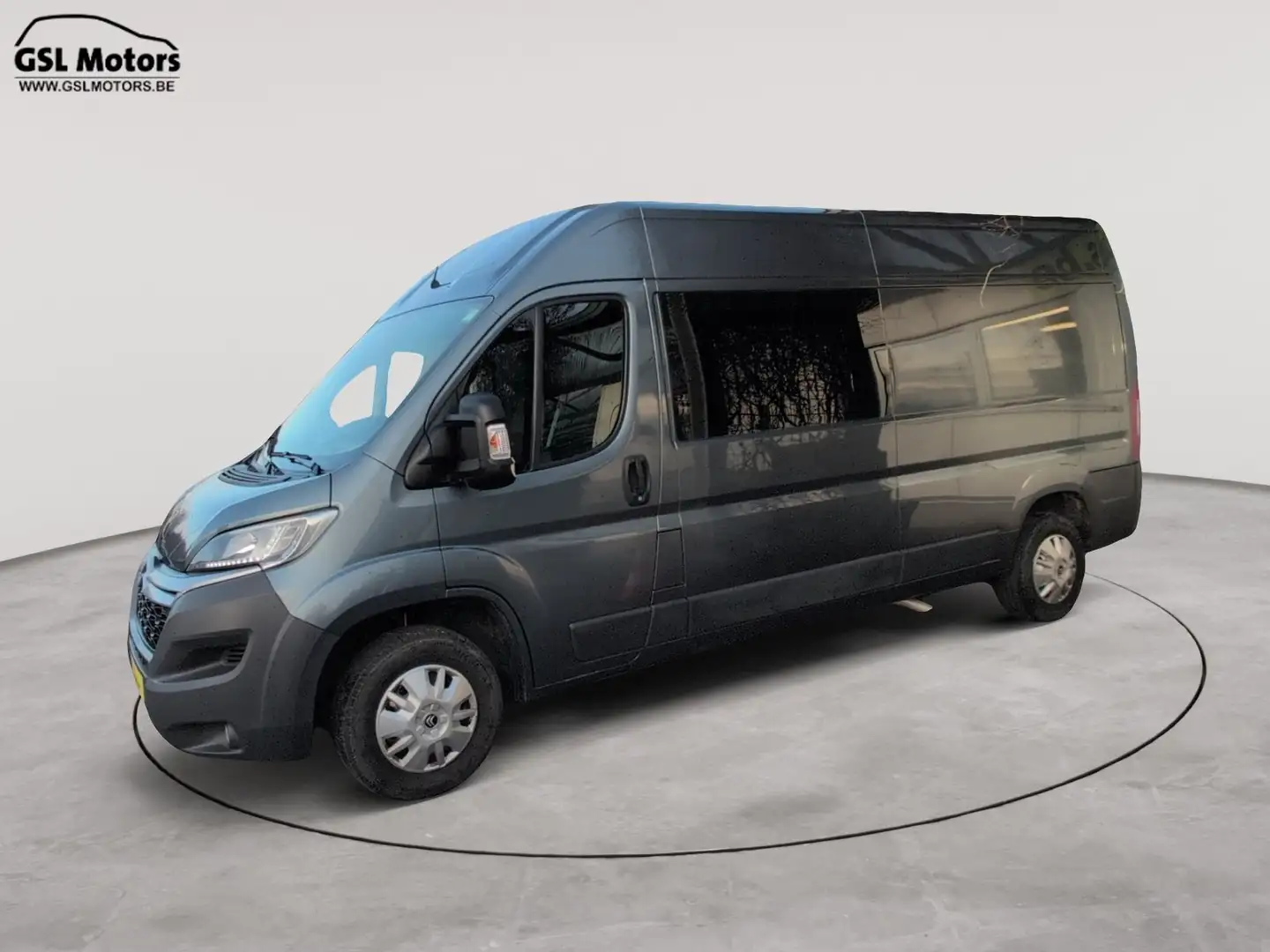 Citroen Jumper 2.0 BlueHDi 163cv L3 H2 01/17 Double Cabine Airco Gris - 1