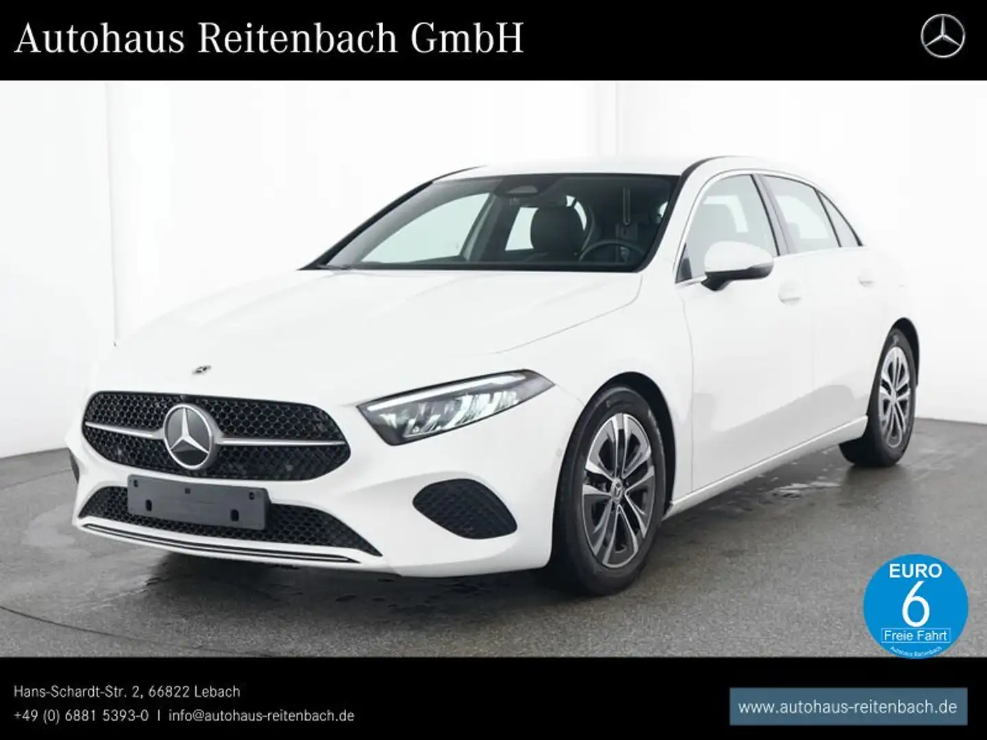 Mercedes-Benz A 180 A180 PROGRESSIVE+KAMERA NAVI+LED+LENKRAD&SITZHZG Blanc - 1