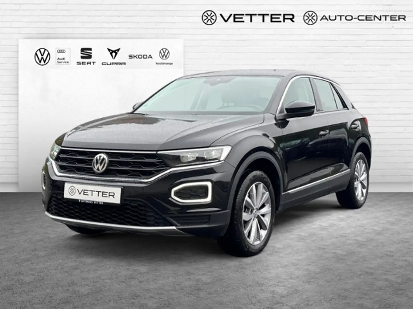 Volkswagen T-Roc 1.5 TSI Style DSG KLIMA LED NAVI ALU Noir - 2