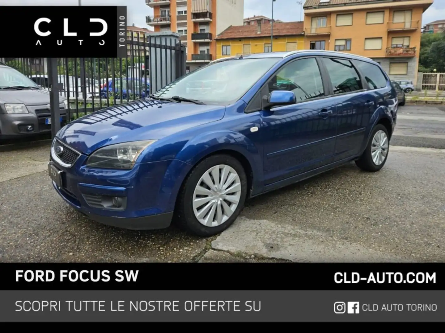 Ford Focus 1.6 TDCi (90CV) SW Blau - 1