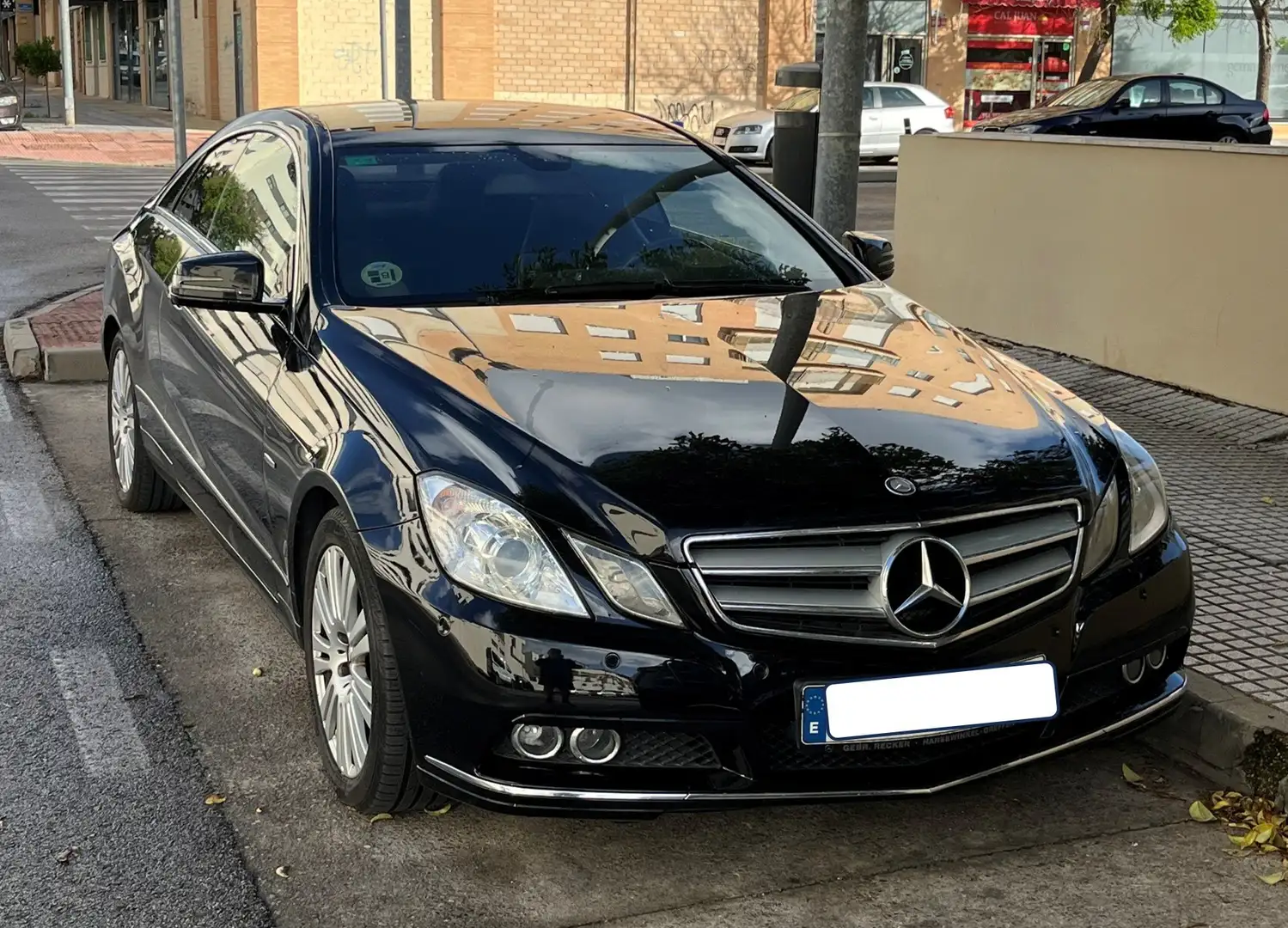 Mercedes-Benz E 220 E Coupé 220CDI BE Negro - 2