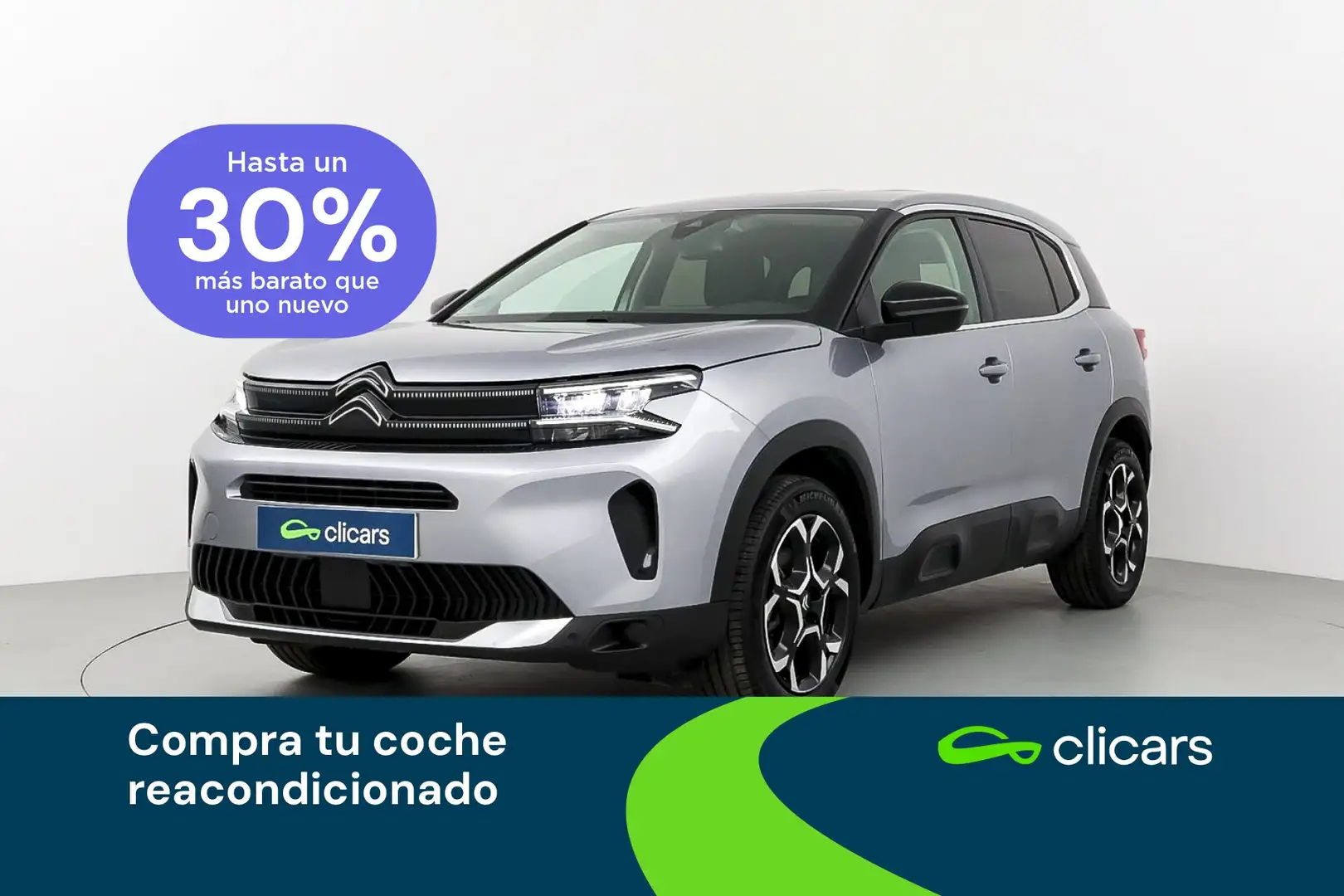 Citroen C5 Aircross PureTech S&S Plus 130 Plateado - 1