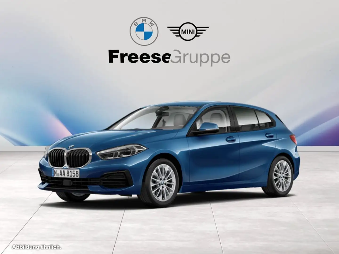 BMW 116 d AHK LENKRADHZ LORDOSE LED SHZ TEMPOMAT DAB Blau - 1