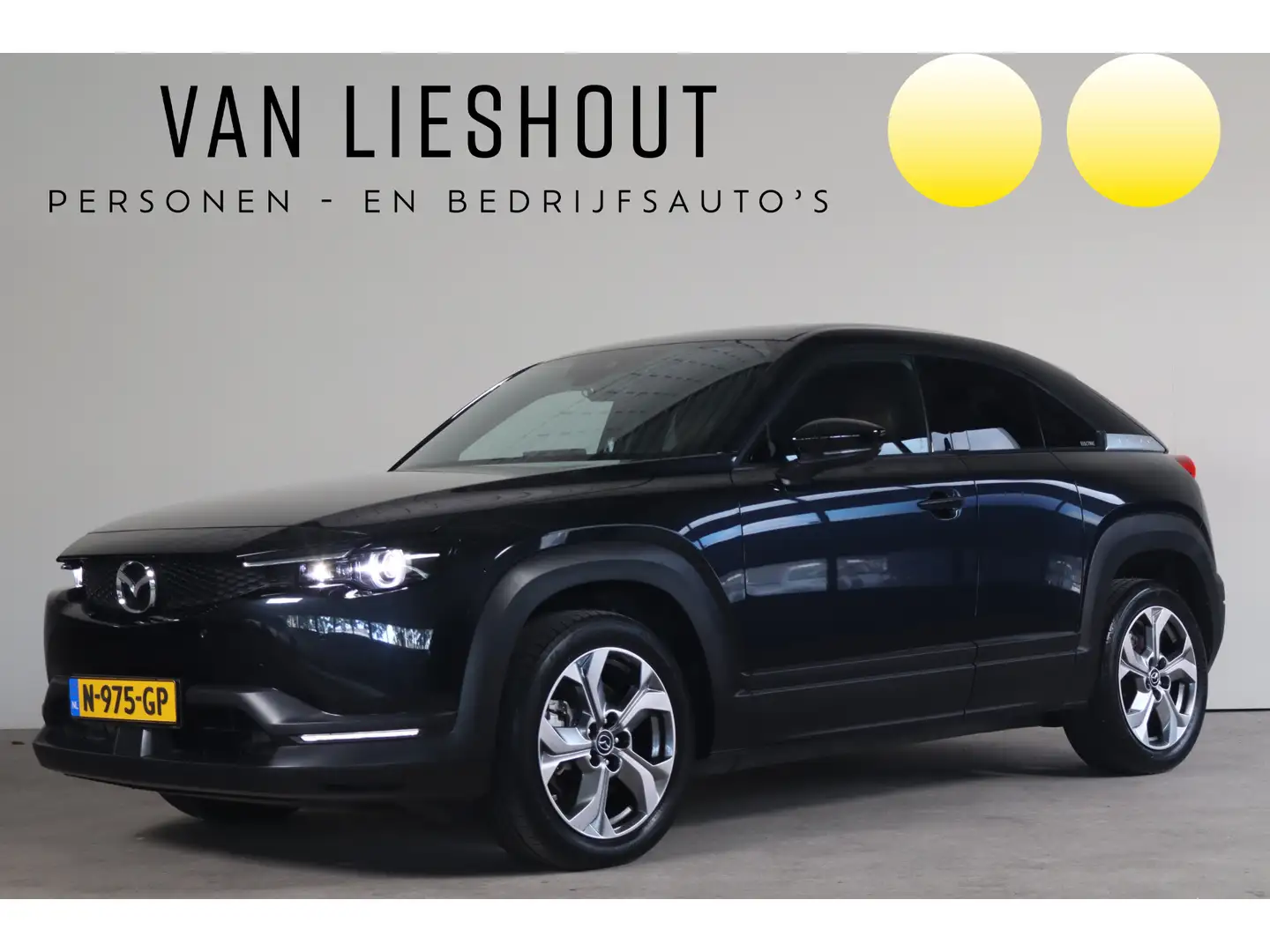 Mazda MX-30 e-SkyActiv 145 Advantage 36 kWh NL-Auto!! Led verl Zwart - 1